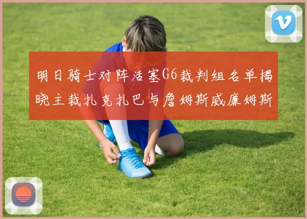 明日骑士对阵活塞G6裁判组名单揭晓主裁扎克扎巴与詹姆斯威廉姆斯在列